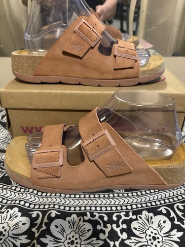 Fly london rose gold suede - fly,