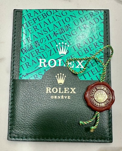 Genuine rolex papers - rolex,