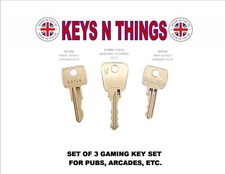 SET OF 3 ACCESS MASTER KEYS