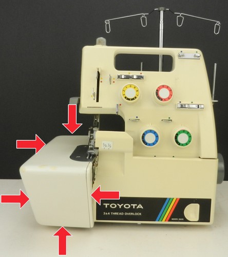 Toyota 6600 overlock serger - toyota,