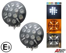 2X 9" Jumbo Round Full LED