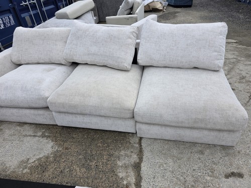Malvern beige piece sofa - malvern,