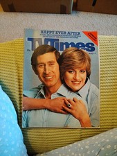 TV Times August 1-7 1981 Charles & Diana Wedding 