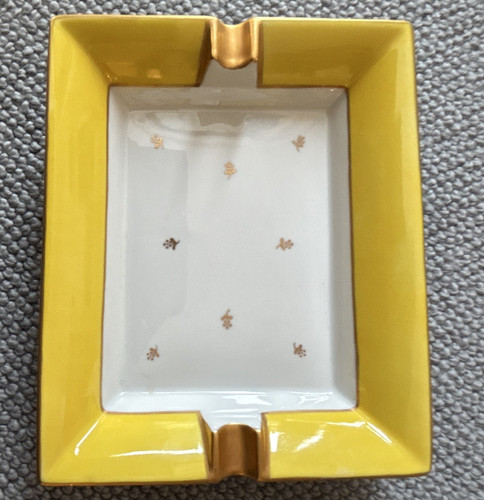 Limoges yellow white - limoges,