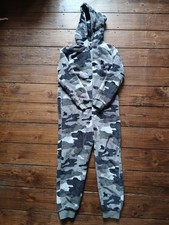 M&S Boys Camouflage Fleece