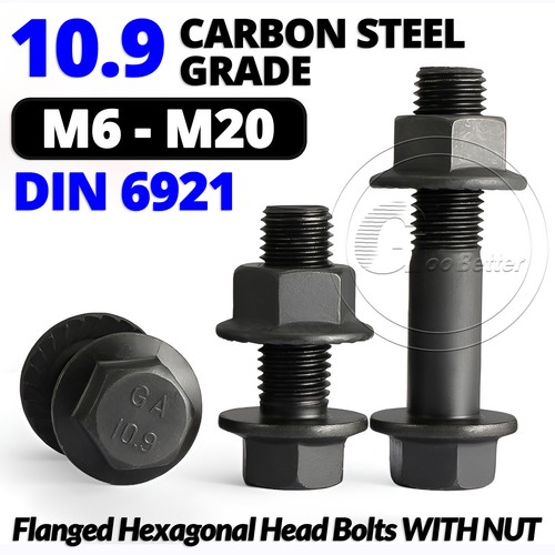 Flanged hexagon head - head, bolts