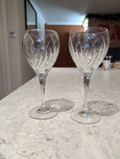 Set of two lead Crystal Fire