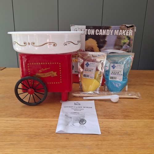 Retro mini cotton candy maker - mini,