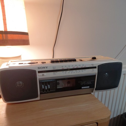Vintage sony cfs 212l - 212l, add