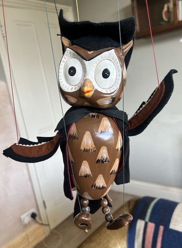 Vintage 1963 animal range owl - vintage,