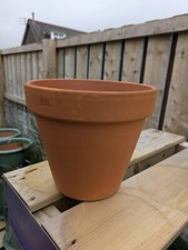 Ceramic terracotta pot 23 cm 