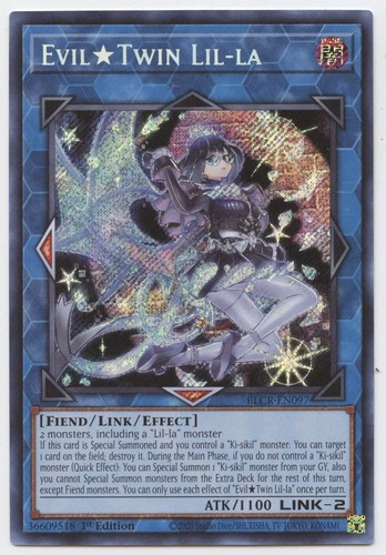 Yugioh evil twin - evil, lil-la