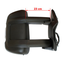 For Peugeot Boxer 2006-2020 Long Arm Electric Black Wing Door Mirror Right Side