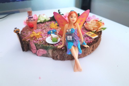 Handmade fairy garden wood - garden,