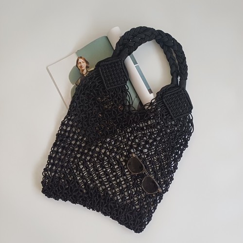 Handmade crochet tote bag - handmade,