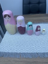 Russian Stacking Dolls X5