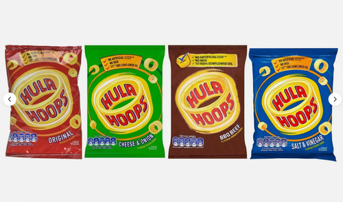 Hula hoops crisps crunchy - hoops, ring
