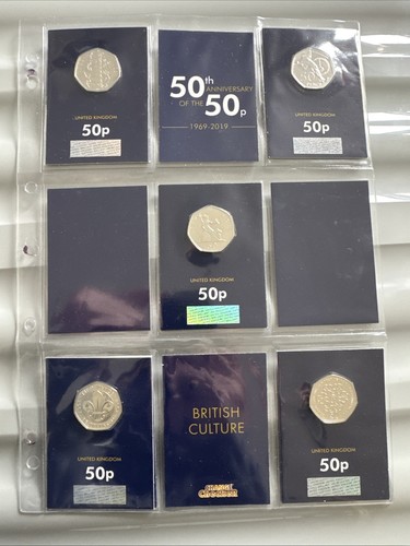 2019 british culture bunc - 2019, 50p