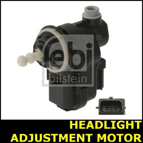 Headlight adjustment motor - adjustment,