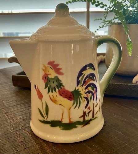 Vintage rooster decorative jug - rooster,