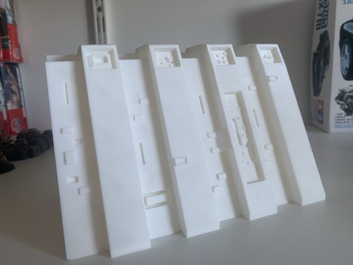 Printed miniature sci fi - 3d, sci-fi