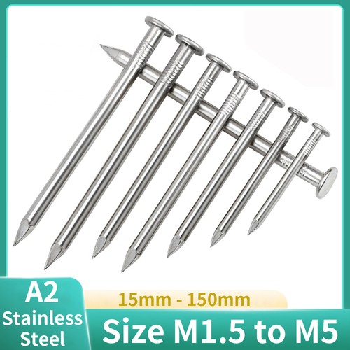 Stainless steel wood nails - steel,
