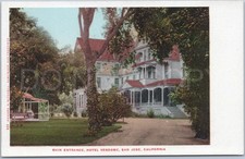 Antique Postcard San Jose California Hotel United States