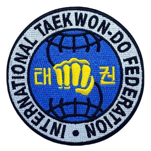 Taekwondo international patch - taekwondo,