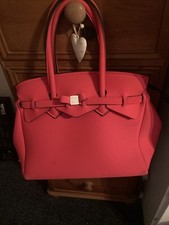SAVE MY BAG Pre Owned  But Not Used Fuschia Pink Hand Bag