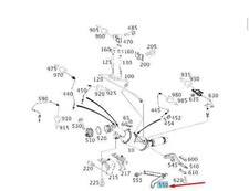 MB SPRINTER W906 Exhaust System To Transmission Bracket A9064924500 NEW GENUINE
