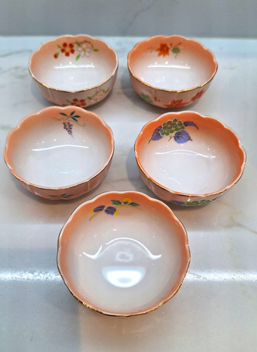Set pink white floral - pink, &