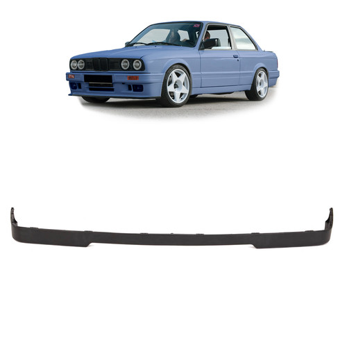 Front spoiler lip matt black - spoiler,