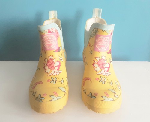 Joules wellibob yellow floral - joules,