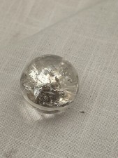 Small Clear Quartz Polished Crystal Sphere