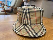 Burberry Beige Check Bucket