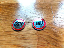 CLASSIC MINI JOHN COOPER S WORKS MPI ALLOY WINDOW WINDER REPLACEMENT BADGES RARE