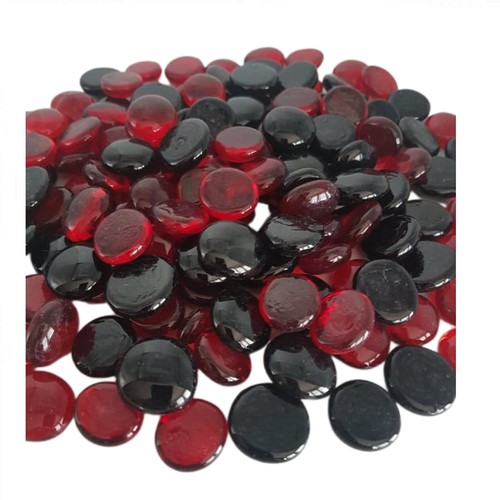 Glass pebbles vase wedding - glass,