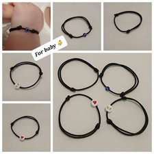 For Baby Handmade Kabbalah Black cord Lucky Bracelet Protection Evil Eye, Succes