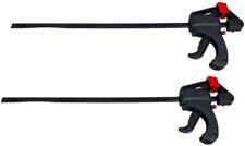 TWO LARGE 18" RAPID BAR CLAMPS RATCHE HOLDER GRIP SPEED SET QUICK VICE 