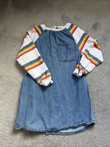 Girls next denim dress with - denim,