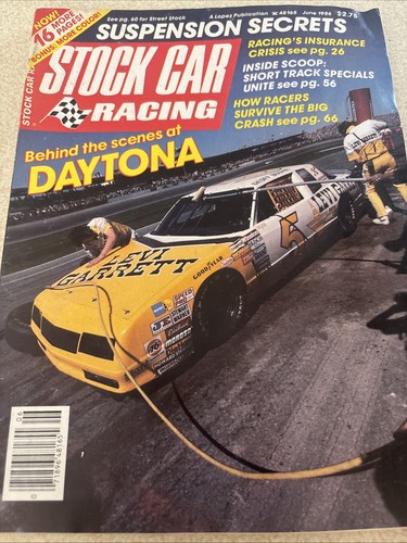 Stock car racing magazine - magazine, june