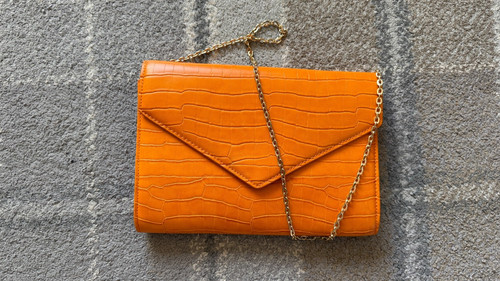 Zara faux leather orange - (pu),