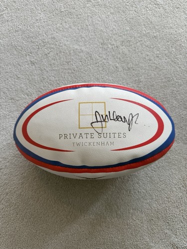 Signed england rugby ball - signed,