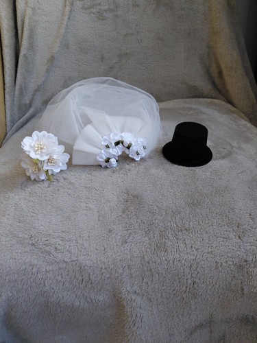 Mini hat veil - &,