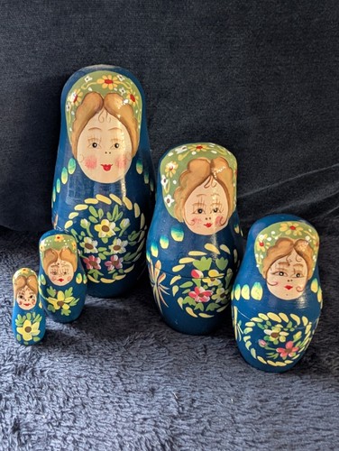 Retro russian doll set 5 - doll, 5.5