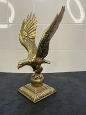 ANTIQUE SOLID BRASS EAGLE