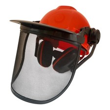 CEuk Chainsaw Safety Forestry Helmet with Ear Muffs and Visor