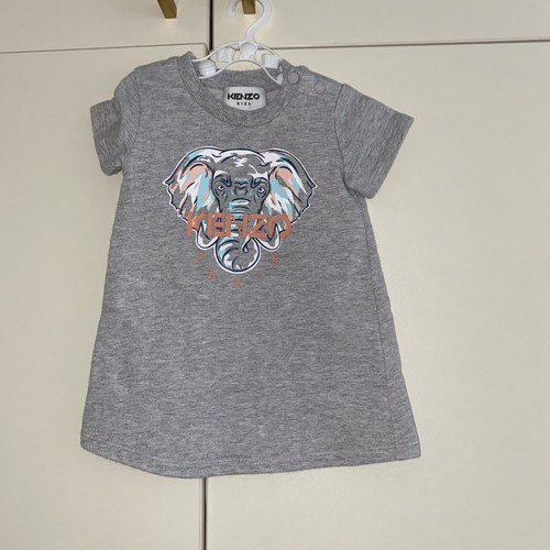 Kenzo grey shirt dress - kenzo,