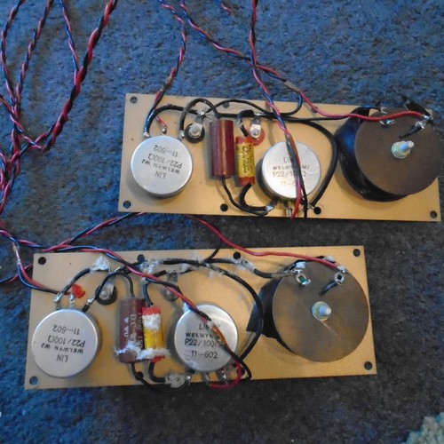 Vintage speaker crossovers