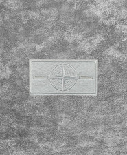 ⚪️White Ghost Stone Island Badge -⚡ Fast Delivery📦